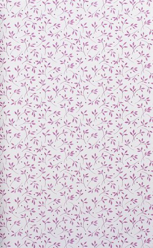 Rasch satin wallpaper 001114 flowers rose violet