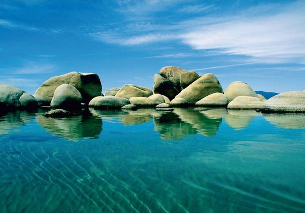 Photo wallpaper ocean water wellness 360 cm x 270 cm