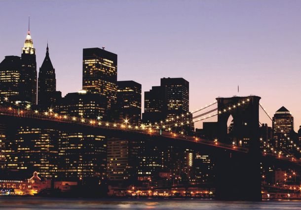 Mural wallpaper Brooklyn Bridge New York 360 cm x 270 cm