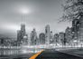 Wall mural wallpaper New York Skyline NYC 16 cmx115cm grey 1