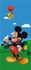 Door wallpaper mural wallpaper Disney Micky mouse & Pluto 1