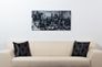Picture canvas New York Skyline Manhattan 50x100 cm 3