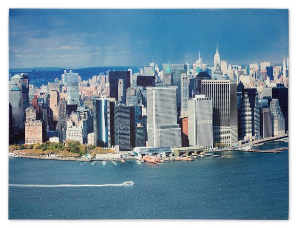 Picture Canvas New York Skyline Manhattan NYC 60x80cm
