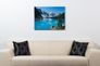 Picture Canvas Nature Sea Mountains River 60x80 cm 3