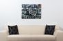 Picture canvas New York USA Golden Gate 60x80 cm 3