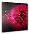 Picture Canvas flowers pink Floral futuristic 60x60 cm 2