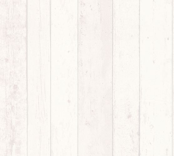 Wallpaper wooden style board white AS Creation 8550-46