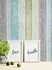 Wallpaper wooden style board green blue 8550-77 6