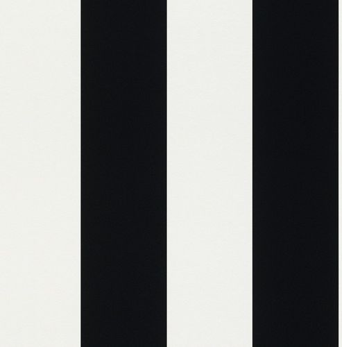 Wallpaper Stripes Rasch Just me! black white 286694