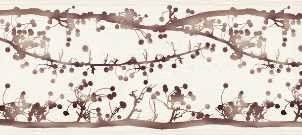 Rasch wallpaper bordure nature cream grey brown 731682