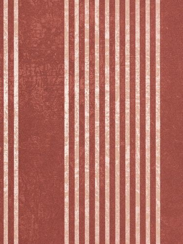 Marburg non-woven wallpaper 53106 stripes red beige