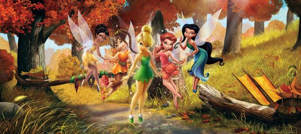 Photowallpaper Disney Tinkerbell 202x90cm/2.21ydx35.43''