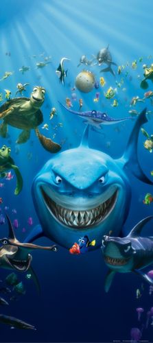 Mural wallpaper Disney Finding Nemo Anchor 90cm x 202cm