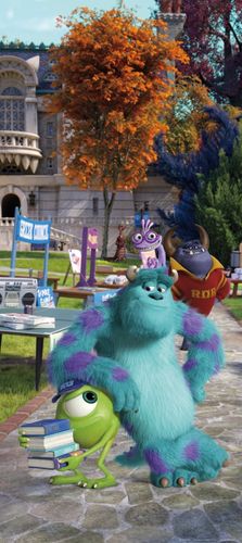 Wall mural Disney Monster Inc. Sully Mike 90 cm x 202 cm