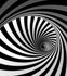 Wall mural helix 3D effect black white 180 x 202 cm 1