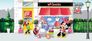 Mural wallpaper Disney Minnie Mouse Daisy Duck 202 x 90 cm 1