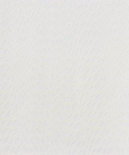 Rasch non-woven wallpaper 721850 plain modern white