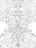 Non-Woven Wallpaper Graham & Brown baroque white silver 1