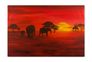 Canvas print Picture 60x90 sahara desert camals sand 2