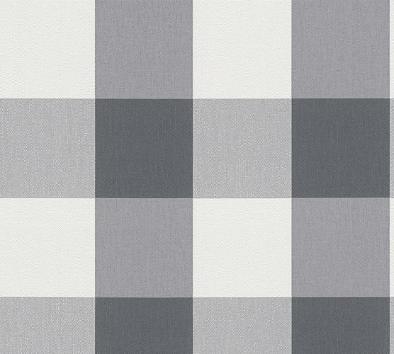 A.S. Création non-woven 2063-67 206367 check grey white 