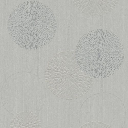 Wallpaper grey beige flower Spot AS Creation 93792-1