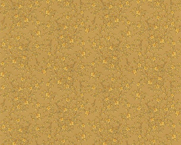 non-woven wallpaper tendrils gold Versace Home 93584-3