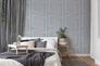 room example Wallpaper Versace Home greek design silver grey metallic 93523-5 5