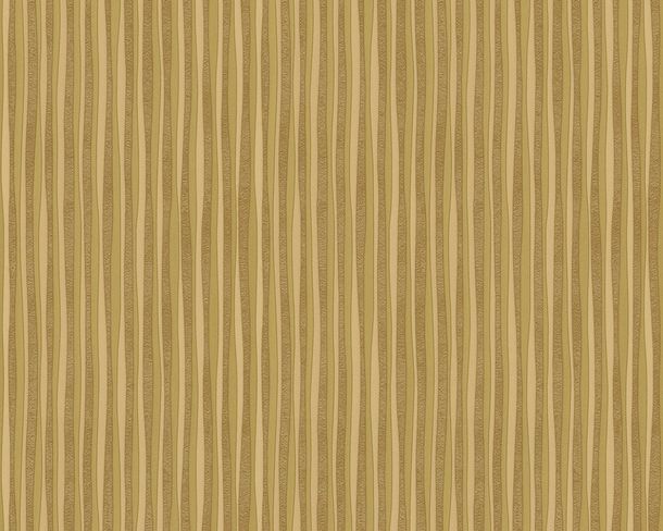 non-woven wallpaper Versace Home stripes gold 93590-3