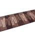 Side view Via Veneto runner bridge carpet rug brown 80 cm width 2