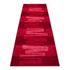 Runner Via Veneto stripes 80 cm 3 colors red