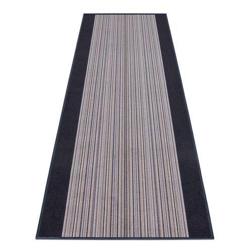 Runner Rug Carpet Carnaby stripes grey 67cm Width