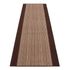 Runner Rug Carpet Carnaby stripes brown 80cm Width 1