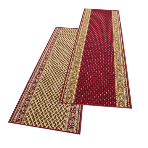 Runner Rug Carpet Hallway Mat Hall Runner Inca oriental red beige 67cm Width