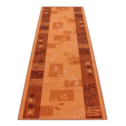 Runner Rug Carpet Hallway Mat Hall Runner Agadir floral terra 100cm Width