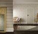 Marburg non-woven wallpaper stripes white green 53730 2