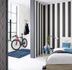 Non-woven wallpaper 6832-31 waves cream beige grey glitter 3