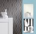 Non-woven wallpaper 6832-31 waves cream beige grey glitter 4