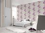Rasch non-woven wallpaper 496536 flower cream magenta 2