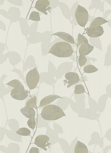 Non-woven wallpaper 5906-37 floral anthracite