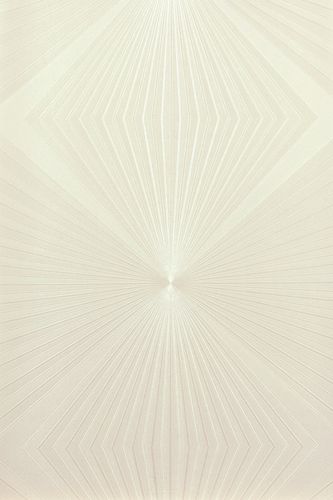 Wallpaper Harald Glööckler graphic lines cream Metallic 54410