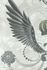 Wallpaper Harald Glööckler crown wings grey Metallic 54456 1