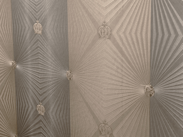 Wallpaper Glööckler diamonds brown Metallic 54406