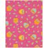 Carpet owls children 133 x 170 cm pink play carpet 1
