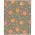 Carpet owls children 133 x 170 cm beige play carpet 1