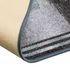 Back Runner Rug Carpet Hallway Mat Hall Runner Ikat design grey blue 80cm Width 4
