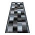Runner Rug Carpet Hallway Mat Hall Runner Ikat design grey blue 80cm Width 1