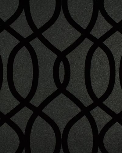 Non-woven wallpaper black Design Ultimate Flock 32-330