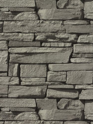 Stone wallpaper brick non-woven wallpaper 3D optics