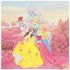 Mural picture wooden frame Disney Pricess horse pink 1