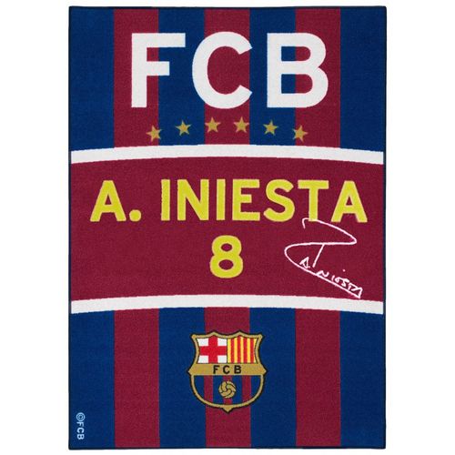 Kids carpet FCB Messi fan carpet 95x133 cm / 37.4 '' x 52.36 ''